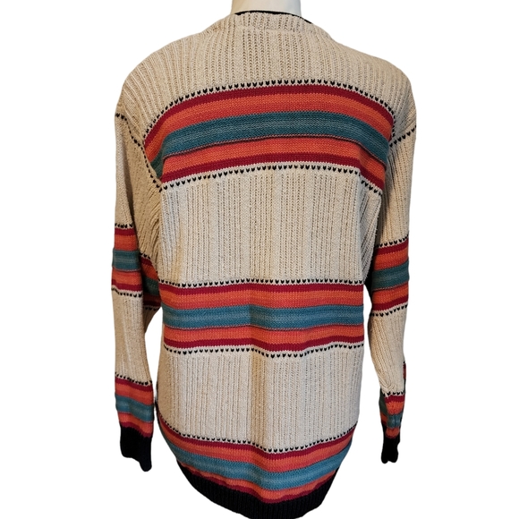 Vintage 90's Russ Beaded Silk Blend Beaded Button Up Cardigan - Picture 6 of 9